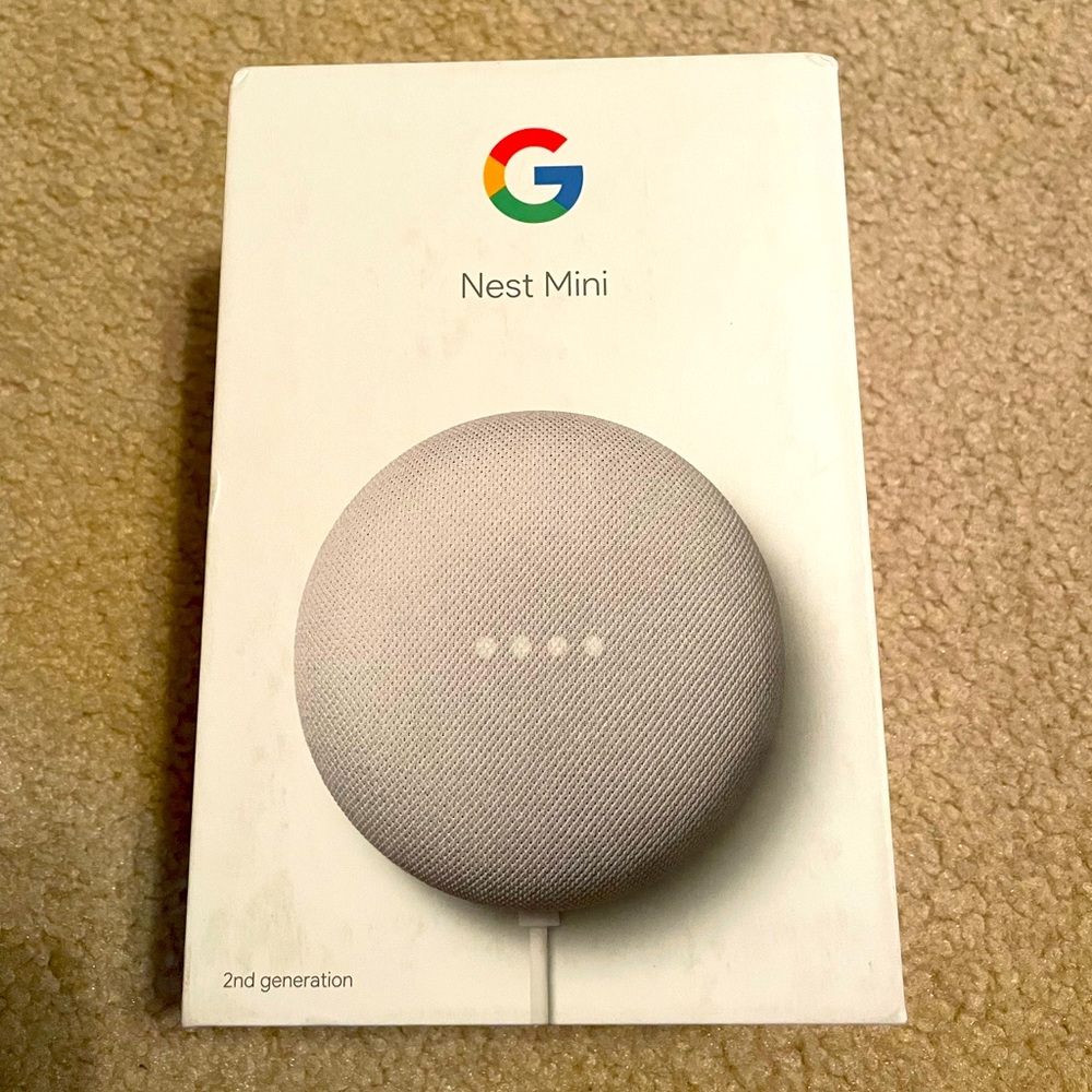Nest Mini, Second Generation, Brand New